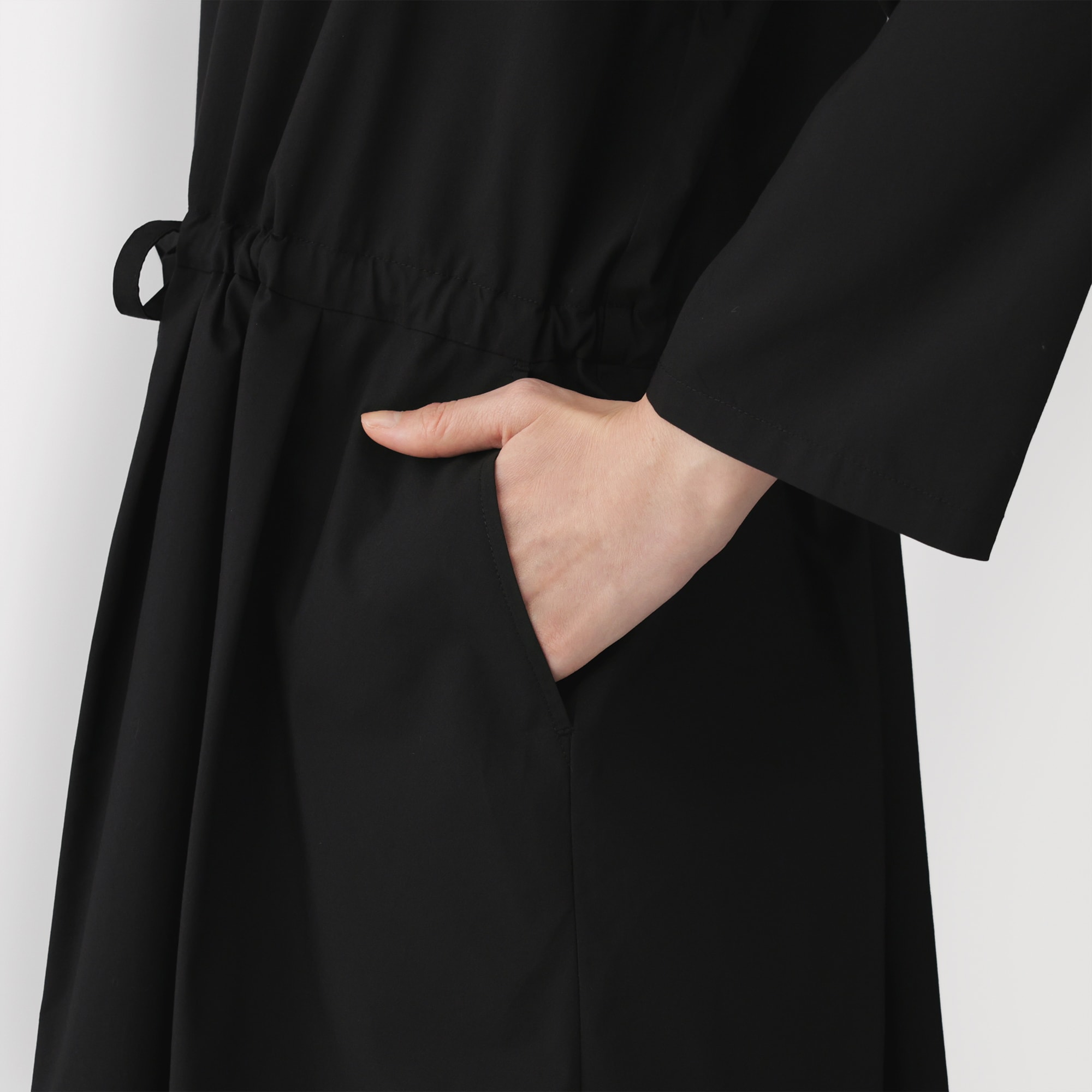 婦人　かろやか　ブロード　プルオーバーワンピース