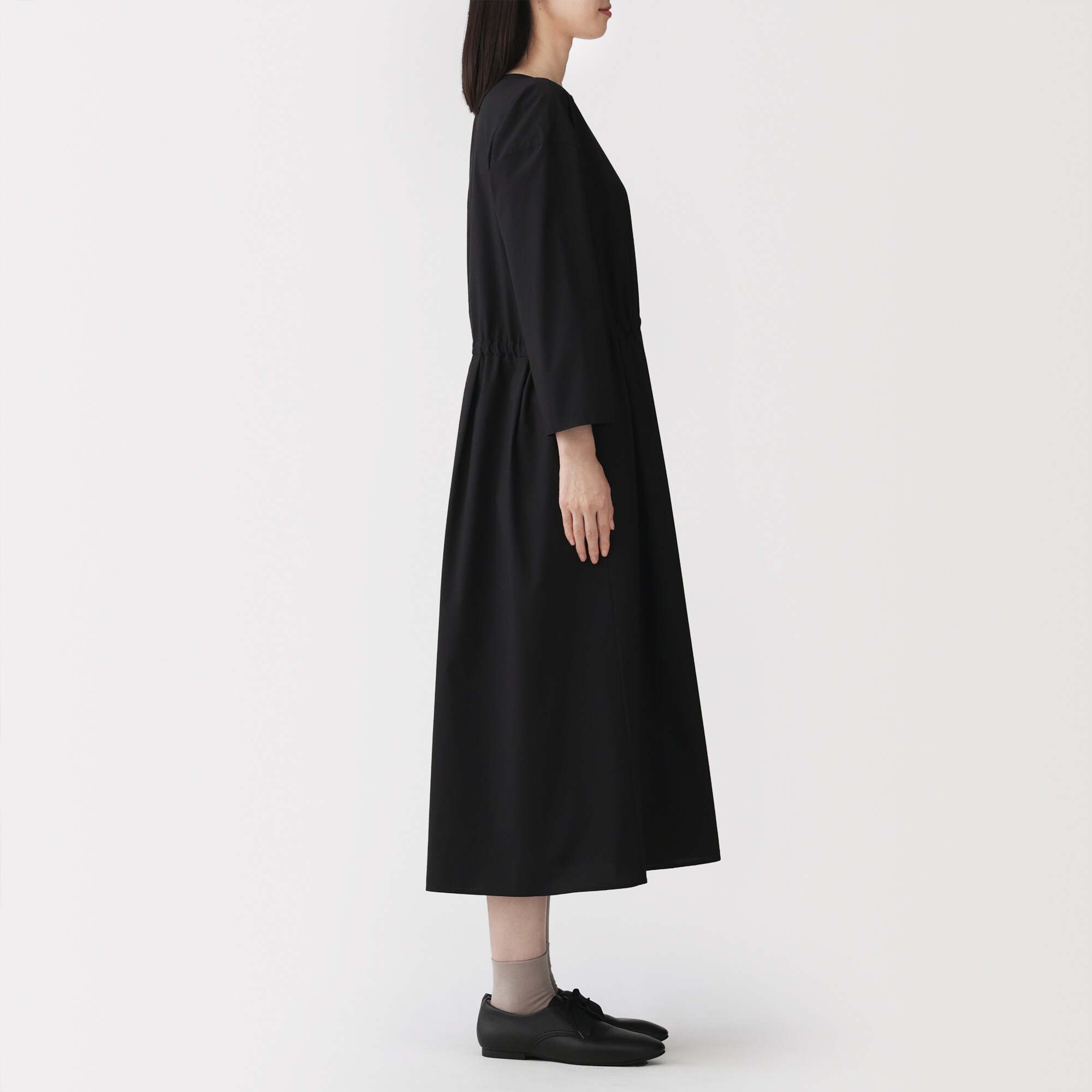 婦人 かろやか ブロード プルオーバーワンピース | 無印良品