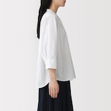 婦人　かろやか　ブロード　七分袖シャツ