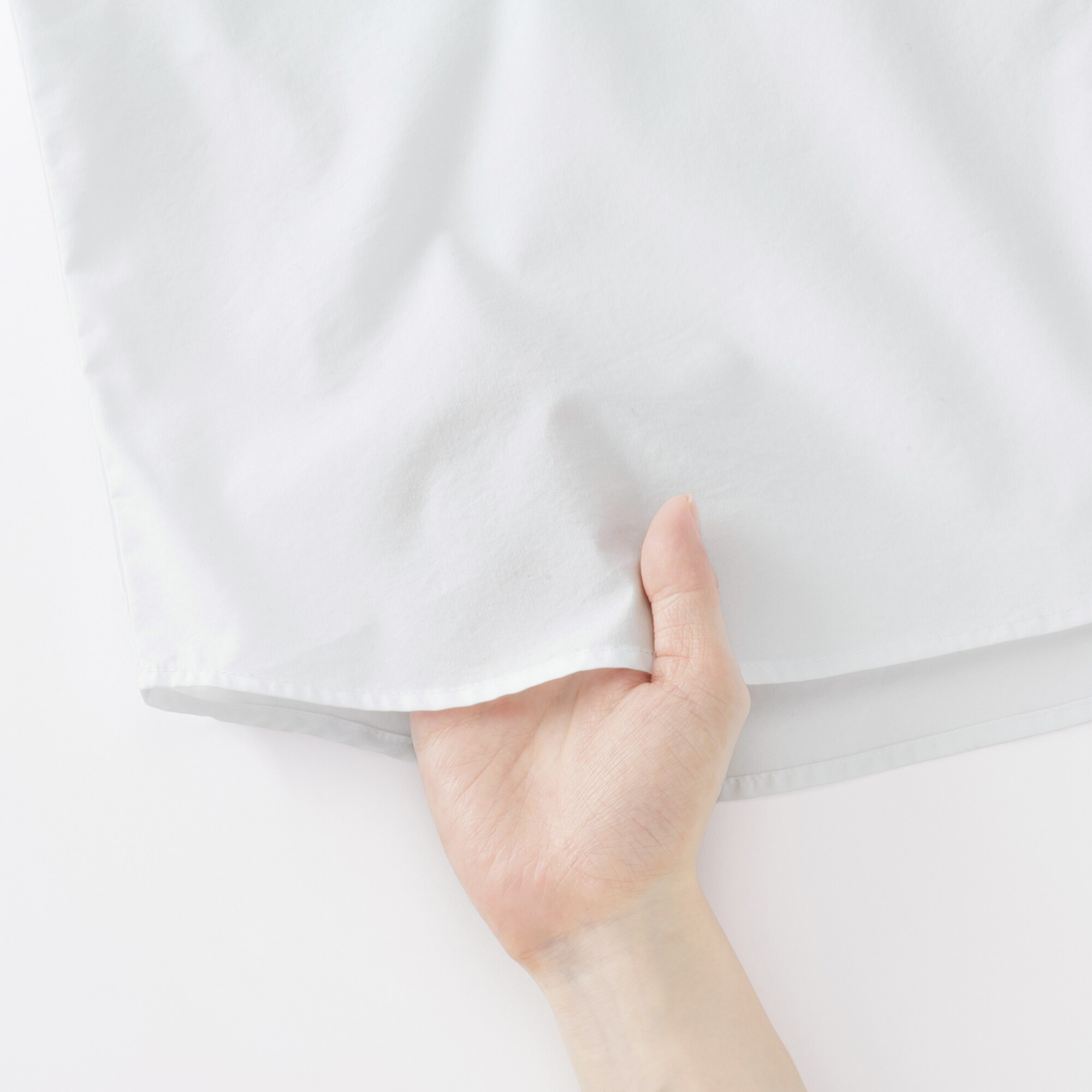 婦人　かろやか　ブロード　七分袖シャツ