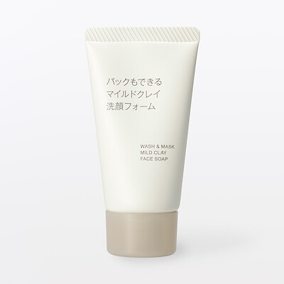 【２月１８日順次発売予定】パックもできるマイルドクレイ洗顔フォーム（携帯用）　３０ｇ