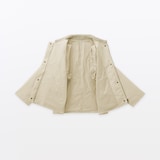 婦人　撥水　コーデュロイ衿　ショートブルゾン