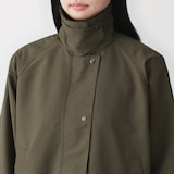 婦人　撥水　コーデュロイ衿　ショートブルゾン