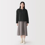 婦人　カポック混二重ガーゼ　キルトジャケット