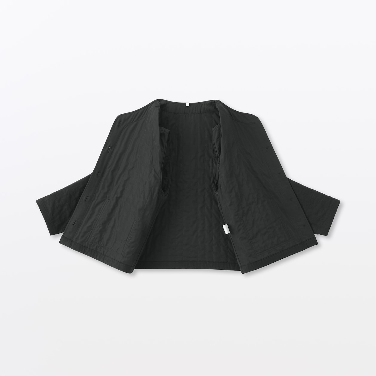 婦人　カポック混二重ガーゼ　キルトジャケット