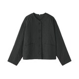 婦人　カポック混二重ガーゼ　キルトジャケット