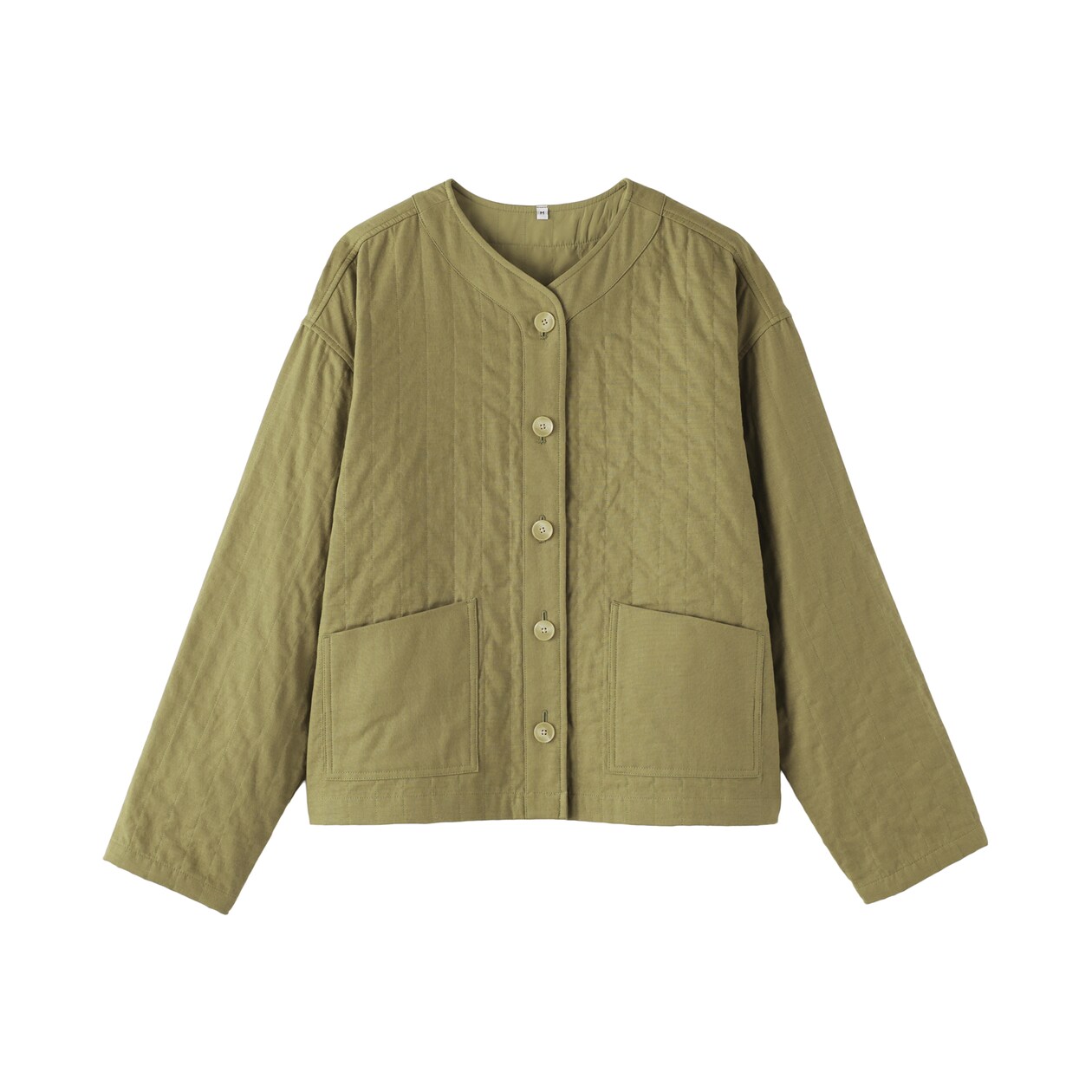 婦人　カポック混二重ガーゼ　キルトジャケット