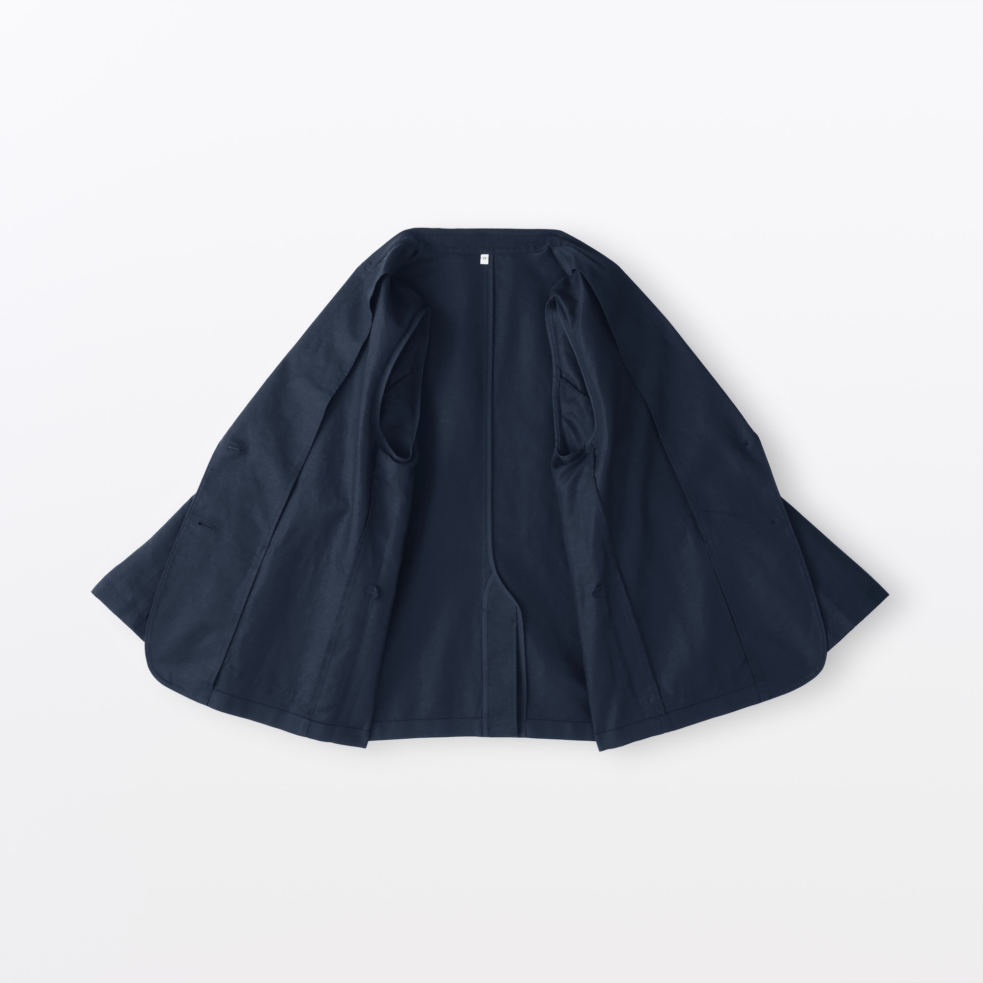 婦人　ヘンプ混　ツイル　テーラードジャケット