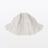 婦人　リネン　洗いざらし　シャツジャケット