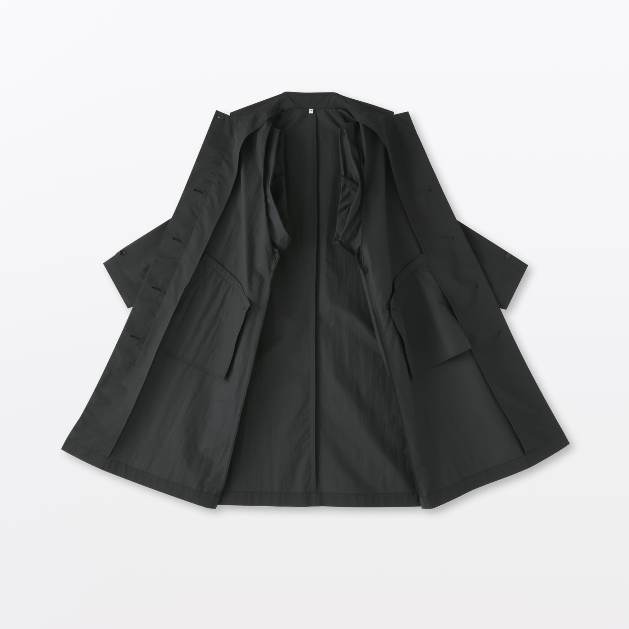 婦人　撥水ＵＶカットステンカラーロングコート