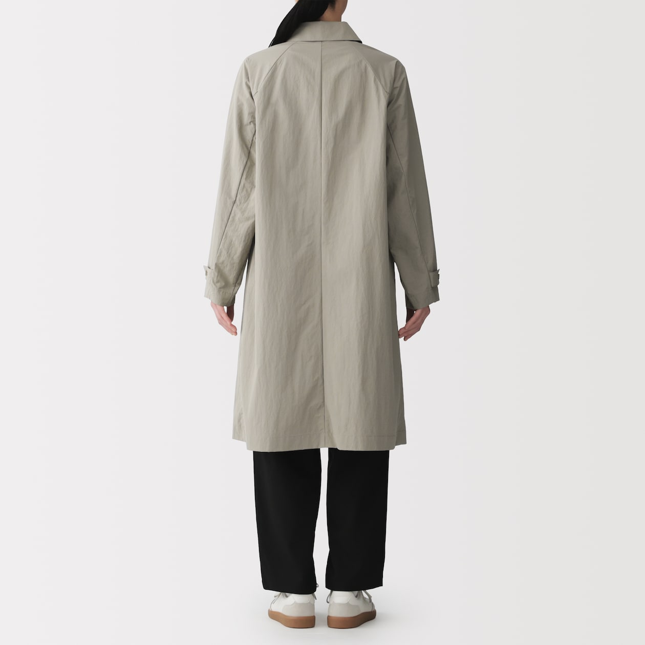 婦人　撥水ＵＶカットステンカラーロングコート