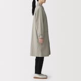 婦人　撥水ＵＶカットステンカラーロングコート