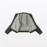 婦人　木の実から作ったカポック混デニムジャケット　黒