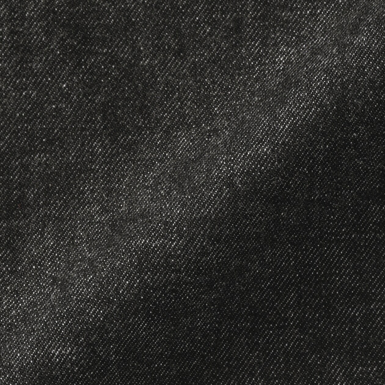 婦人　木の実から作ったカポック混デニムジャケット　黒