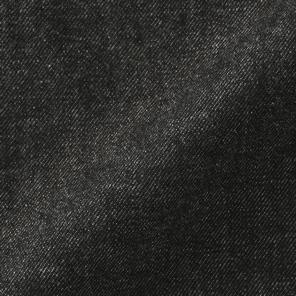 婦人　木の実から作ったカポック混デニムジャケット　黒