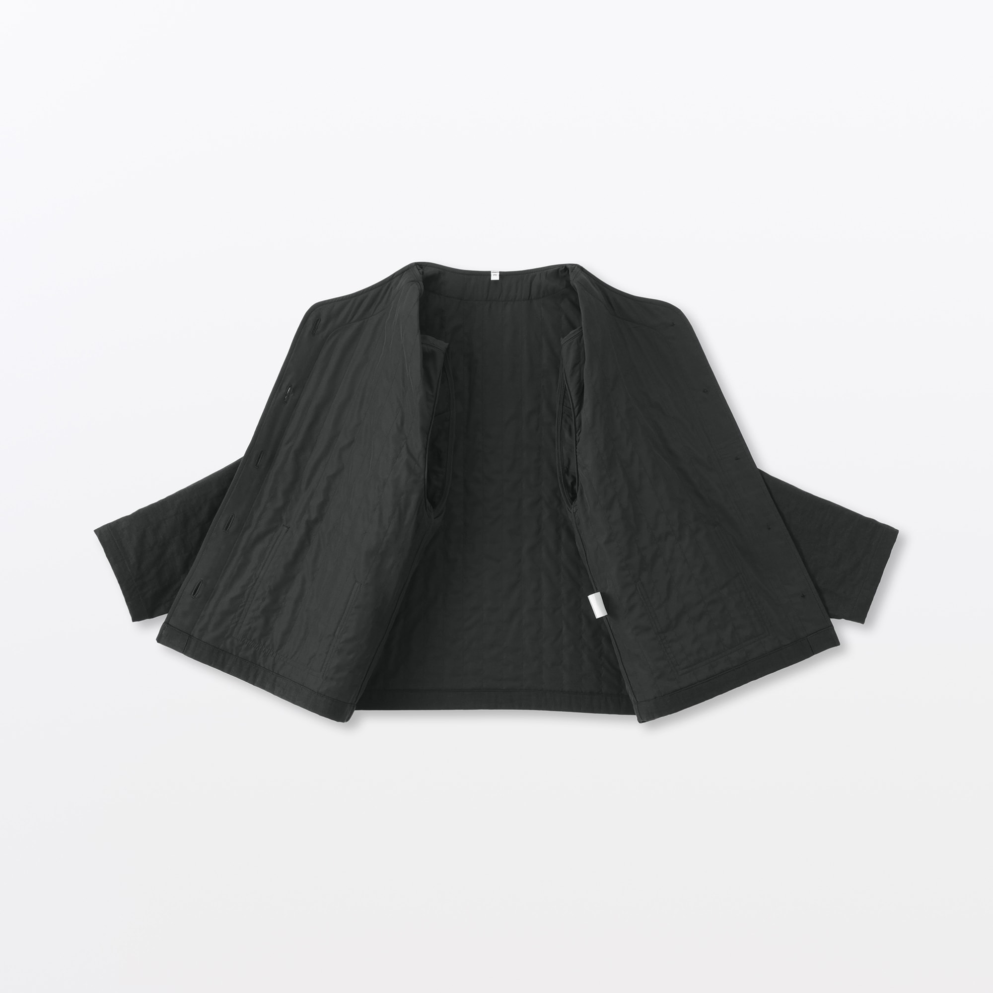 婦人　カポック混二重ガーゼ　キルトジャケット（ＣＮ）