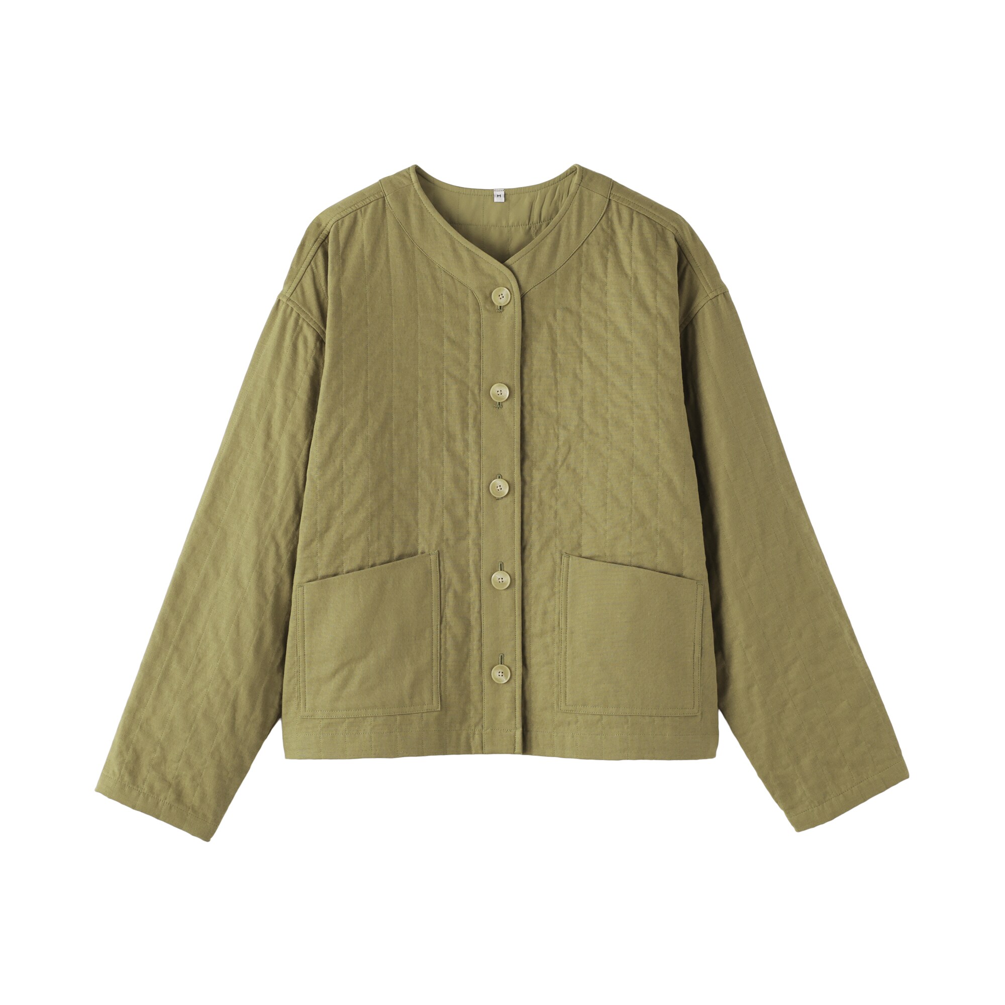 婦人　カポック混二重ガーゼ　キルトジャケット（ＣＮ）