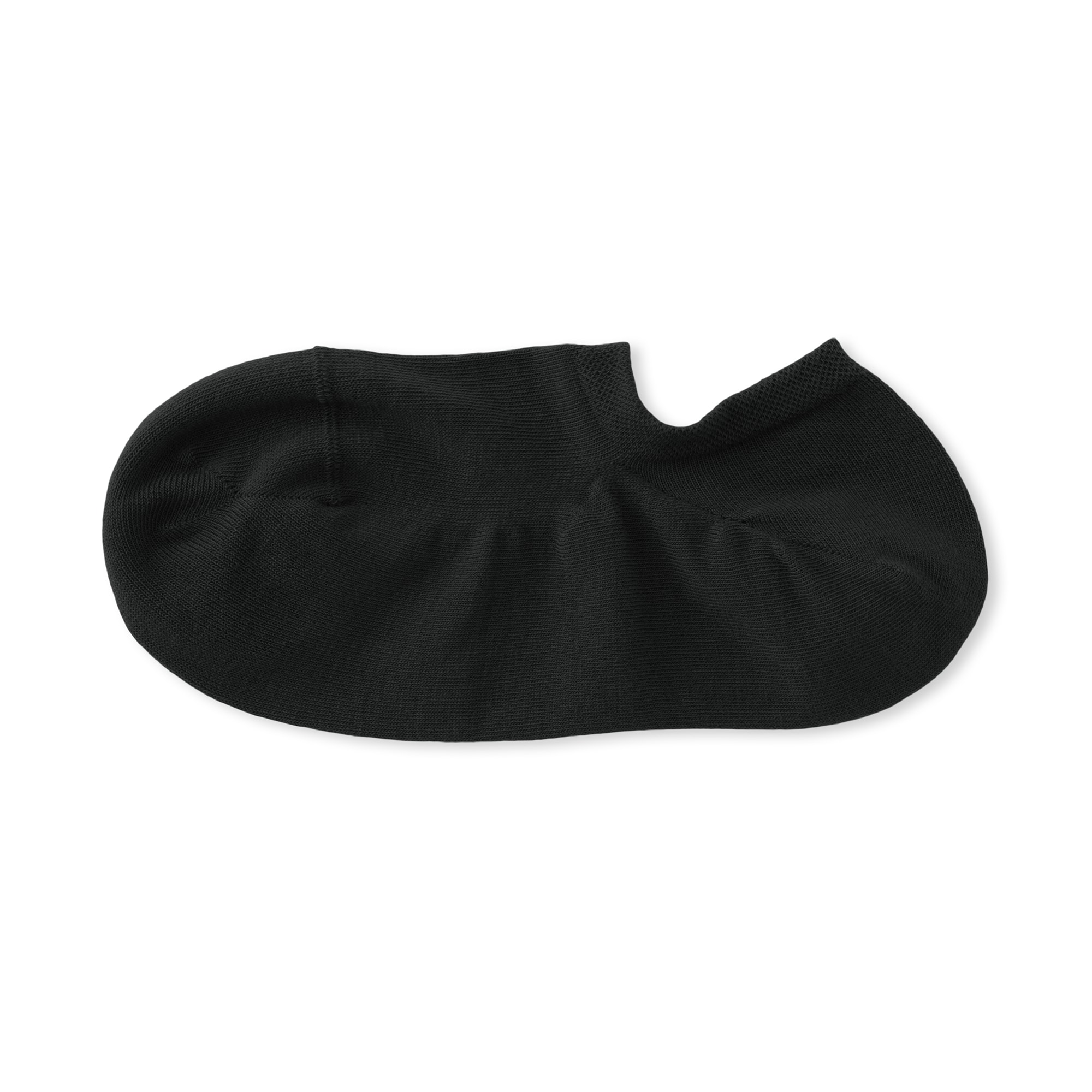 婦人　足なり直角　薄手　浅履きスニーカーイン