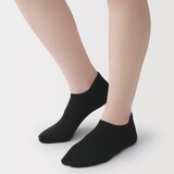 婦人　足なり直角　スニーカーイン　※再生コットン