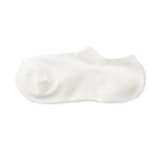 婦人　足なり直角　パイル編みスニーカーイン