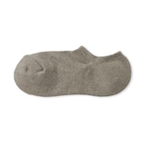 婦人　足なり直角　パイル編みスニーカーイン　※杢色