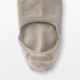 婦人　かかと滑り止め付き　薄手　フットカバー