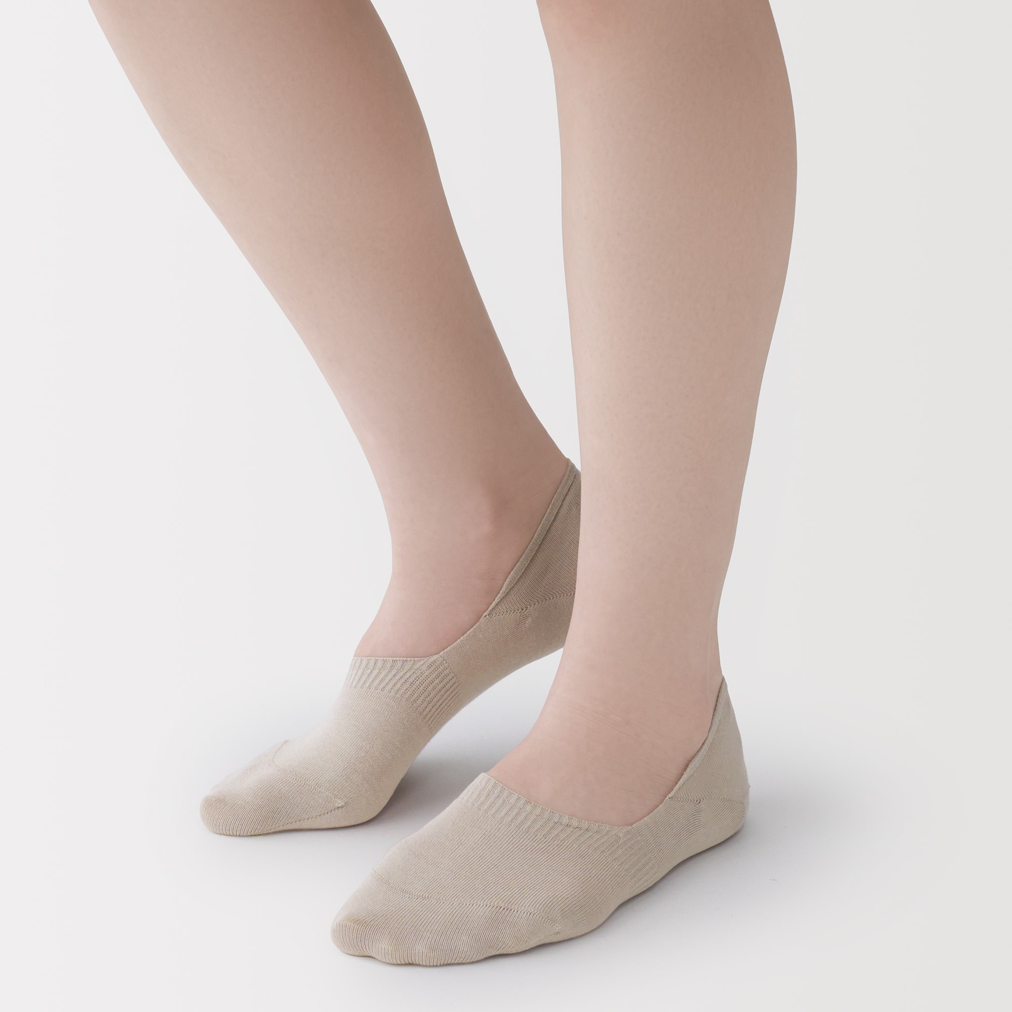婦人　かかと滑り止め付き　薄手　フットカバー