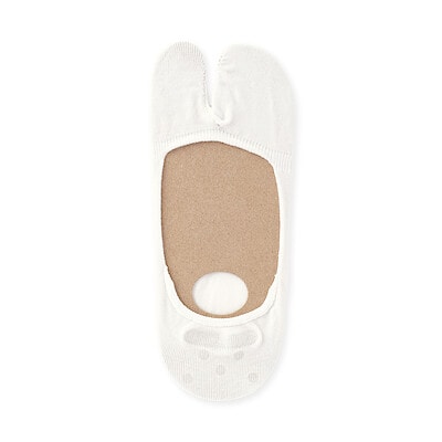 婦人　かかと滑り止め付き　たび型フットカバー