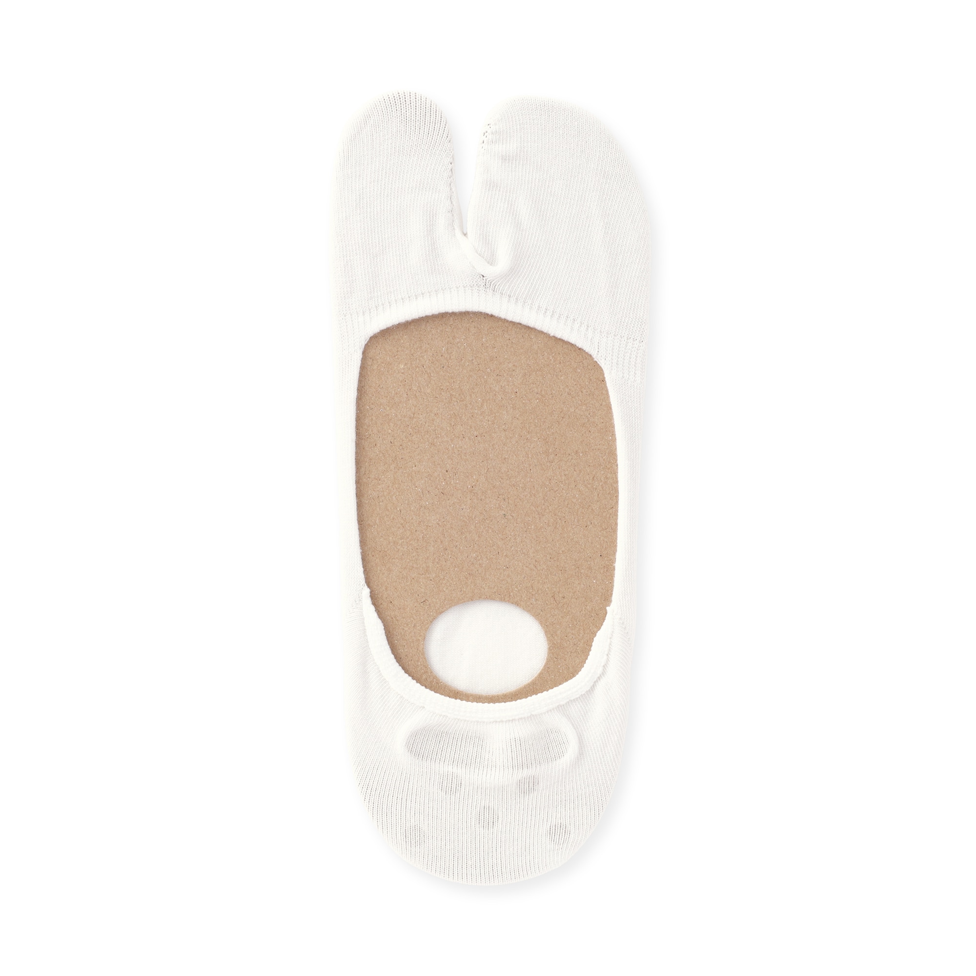 婦人　かかと滑り止め付き　たび型フットカバー