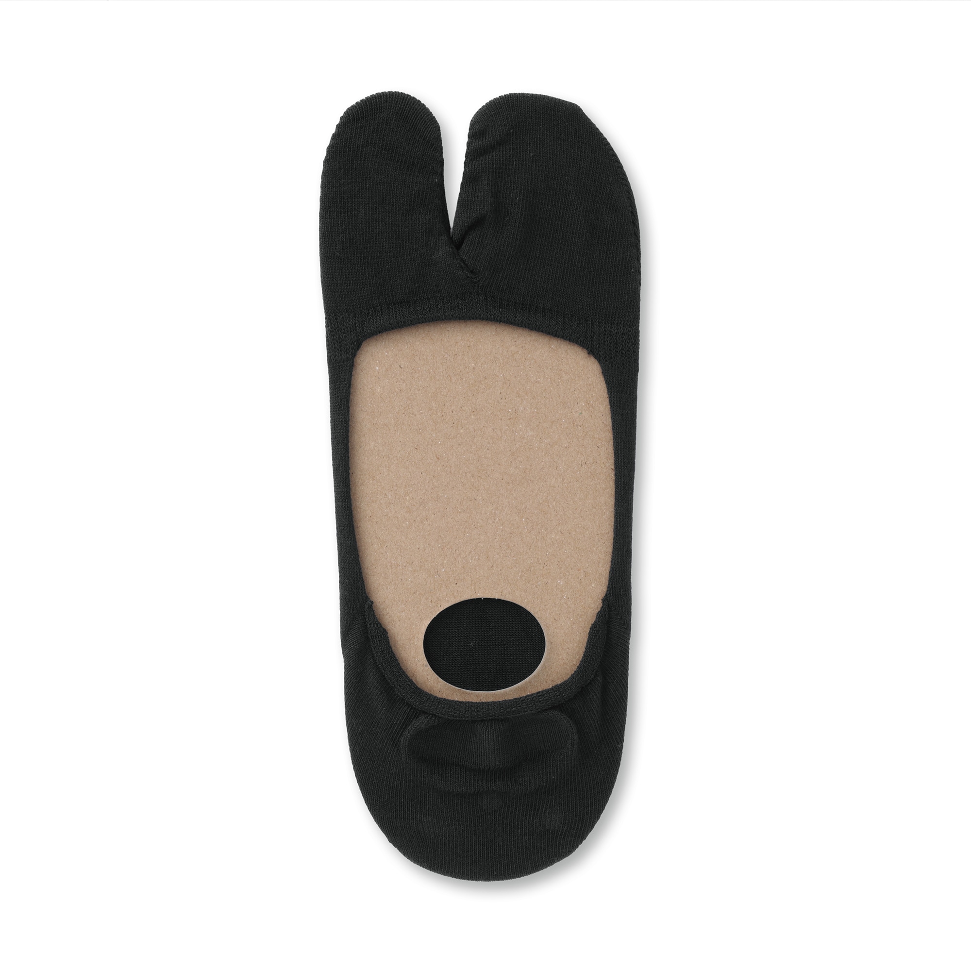 婦人　かかと滑り止め付き　たび型フットカバー