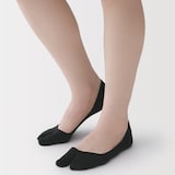 婦人　かかと滑り止め付き　たび型フットカバー