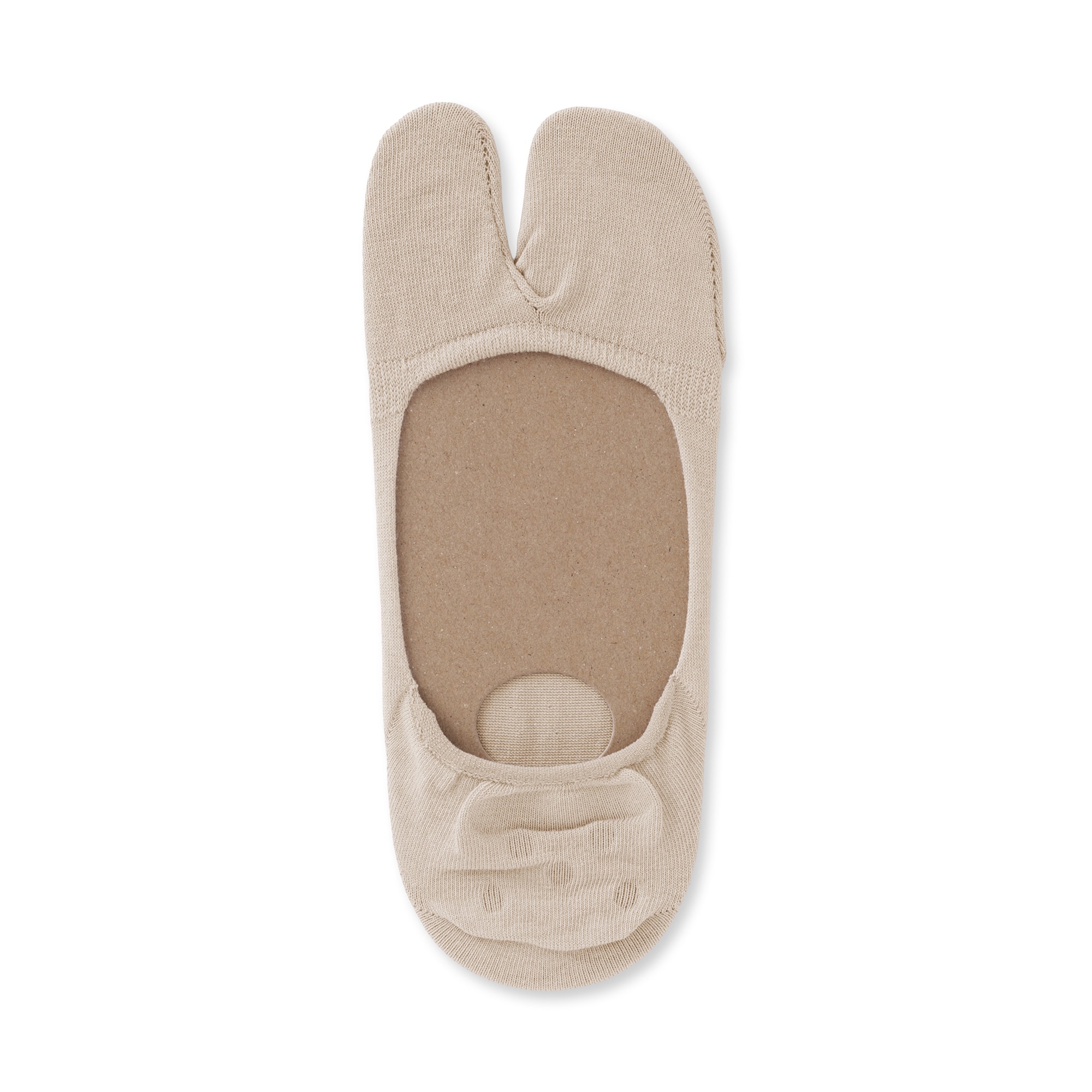 婦人　かかと滑り止め付き　たび型フットカバー