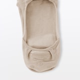 婦人　かかと滑り止め付き　たび型フットカバー