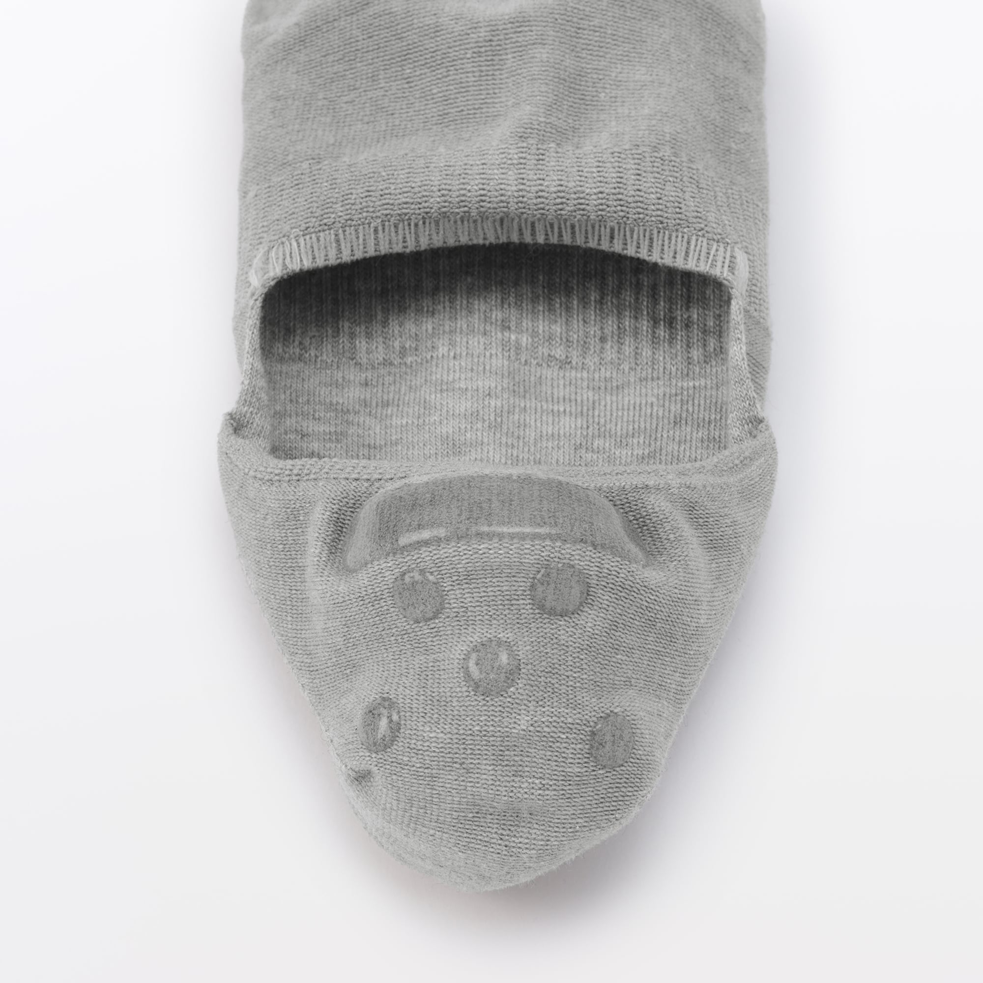 婦人　かかと滑り止め付き　薄手　フットカバー　※再生コットン