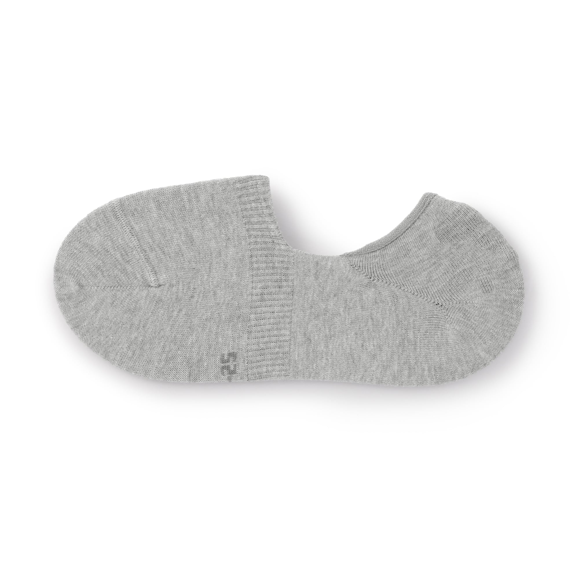 婦人　かかと滑り止め付き　薄手　フットカバー　※再生コットン