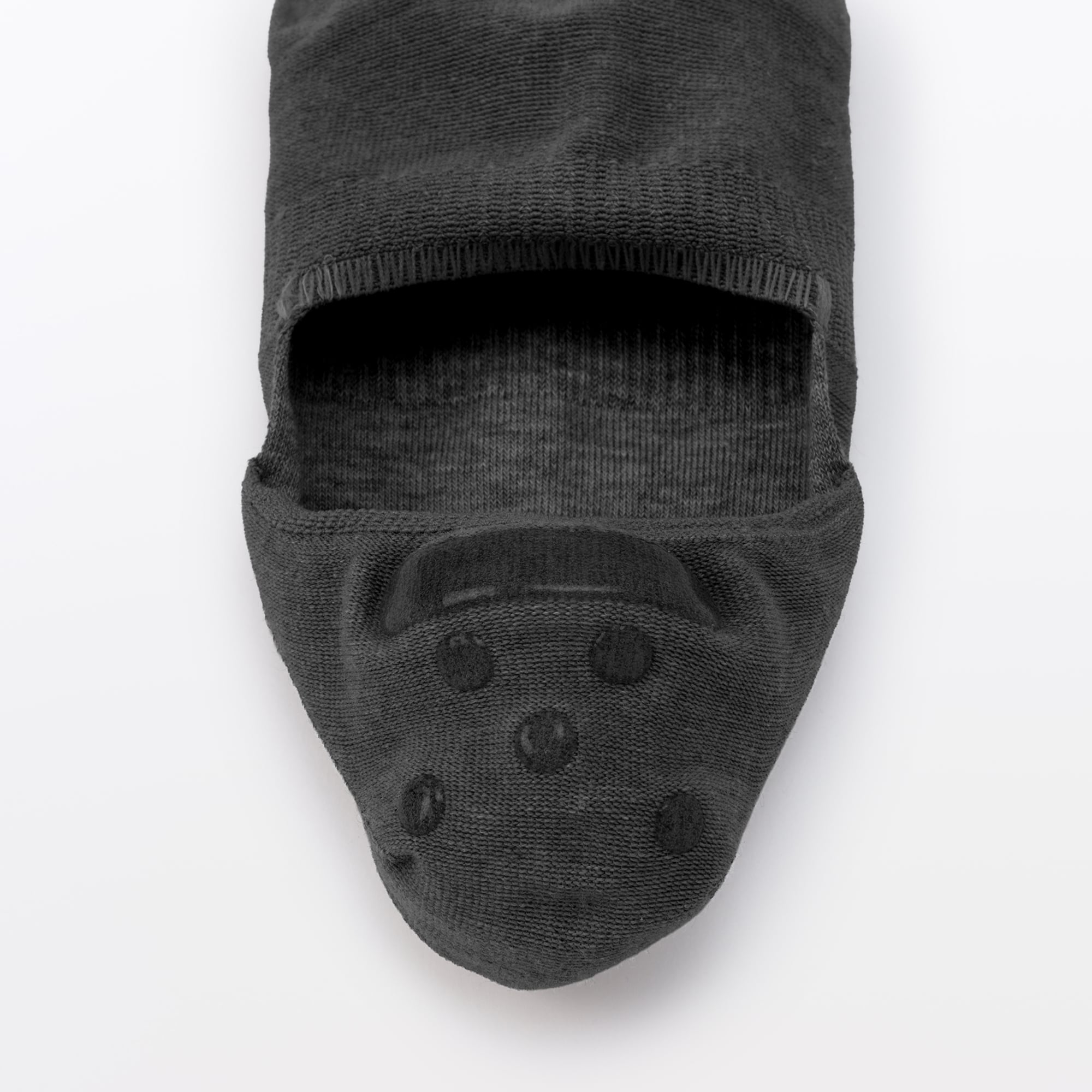 婦人　かかと滑り止め付き　薄手　フットカバー　※再生コットン