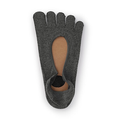 婦人　かかと滑り止め付き　深履き　５本指フットカバー