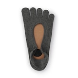 婦人　かかと滑り止め付き　深履き　５本指フットカバー　※再生コットン