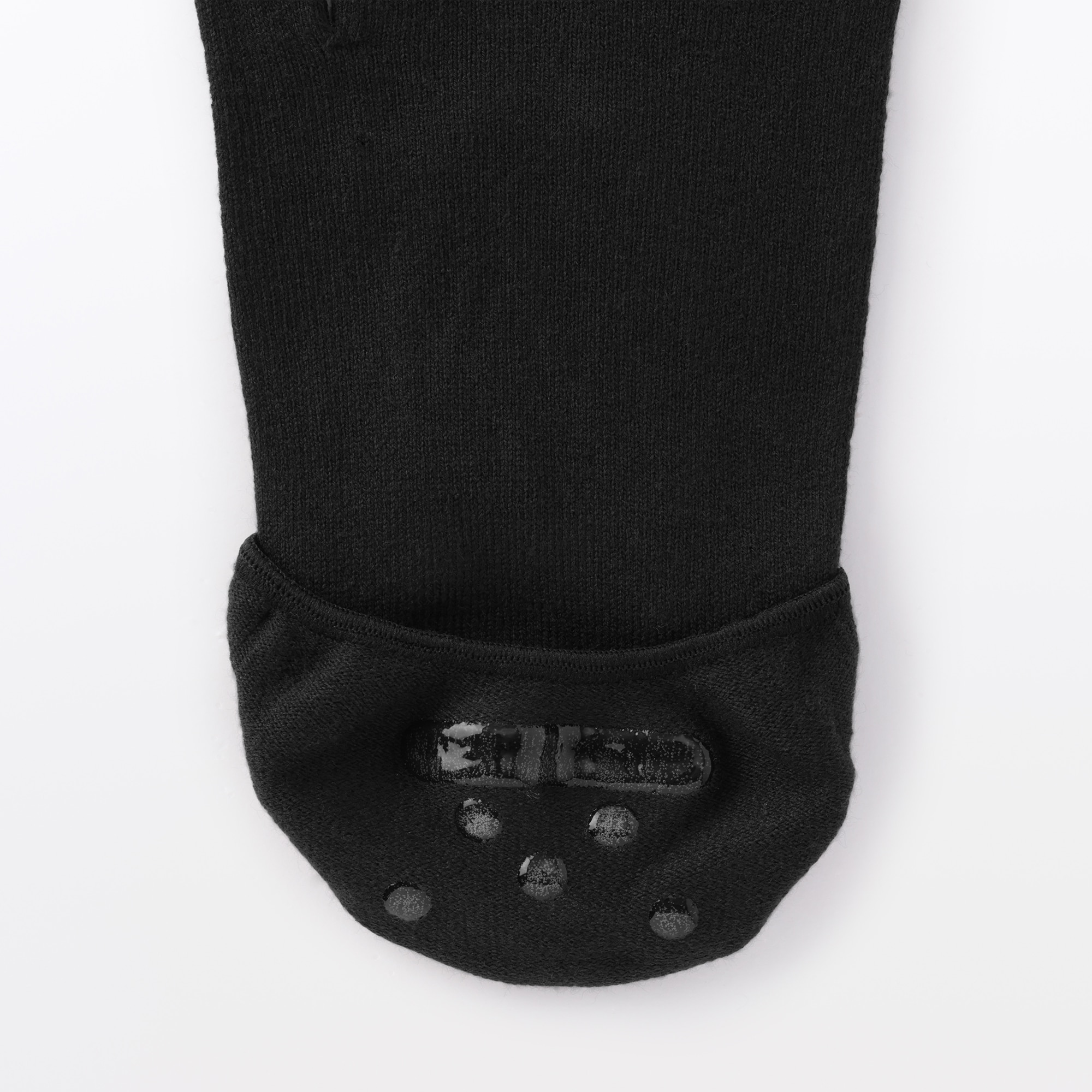 婦人　かかと滑り止め付き　深履き　５本指フットカバー　※再生コットン