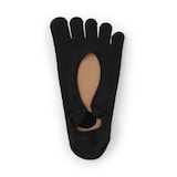 婦人　かかと滑り止め付き　深履き　５本指フットカバー　※再生コットン