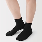 婦人　足なり直角　ショート丈靴下（４足組）