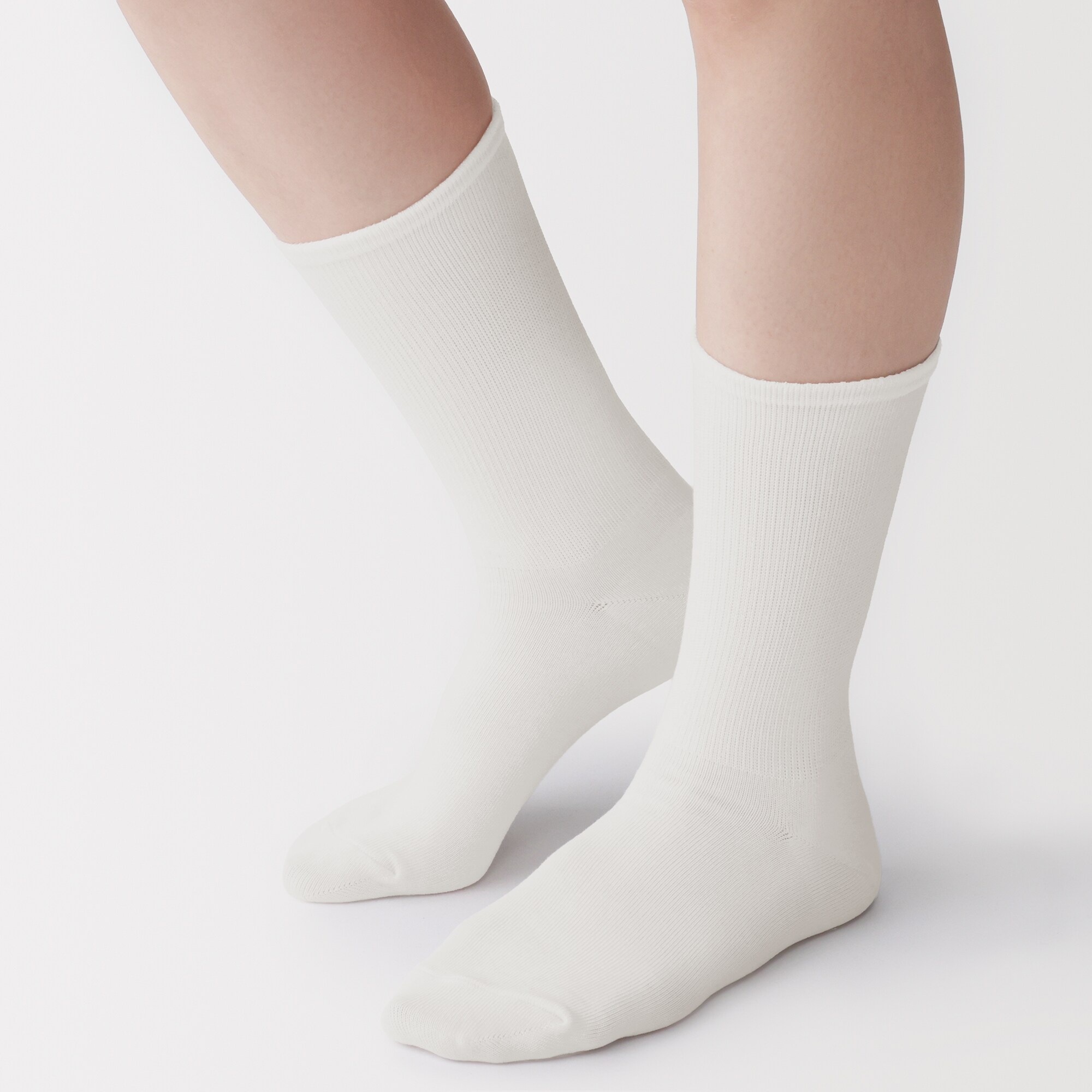 婦人　足なり直角　履き口やわらか　足首に沿う靴下（ＣＮ）