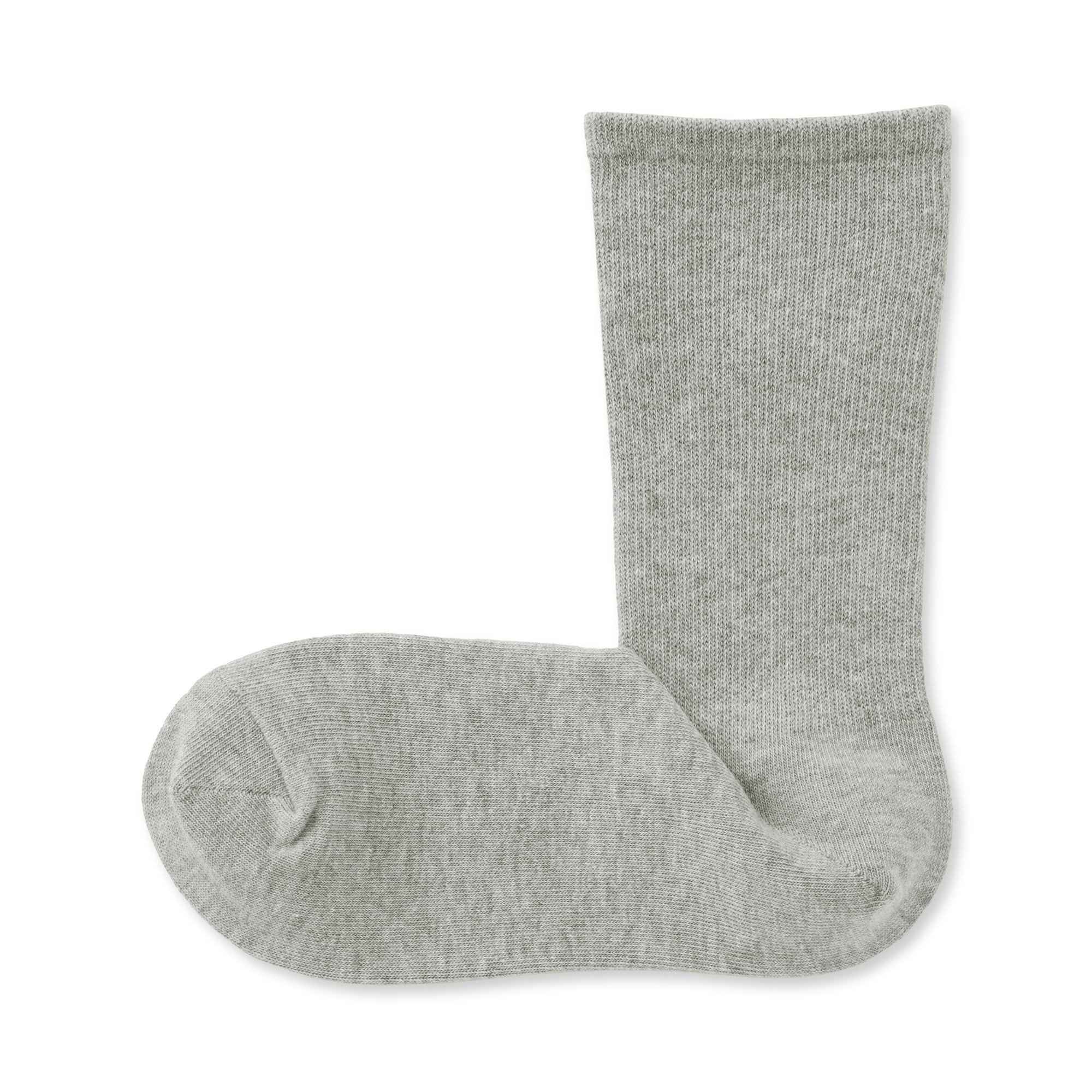 婦人　足なり直角　履き口やわらか　足首に沿う靴下　※再生コットン