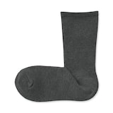 婦人　足なり直角　履き口やわらか　足首に沿う靴下　※再生コットン