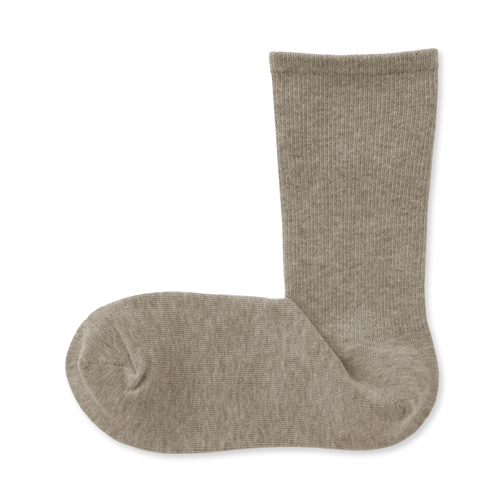 婦人　足なり直角　履き口やわらか　足首に沿う靴下　※再生コットン