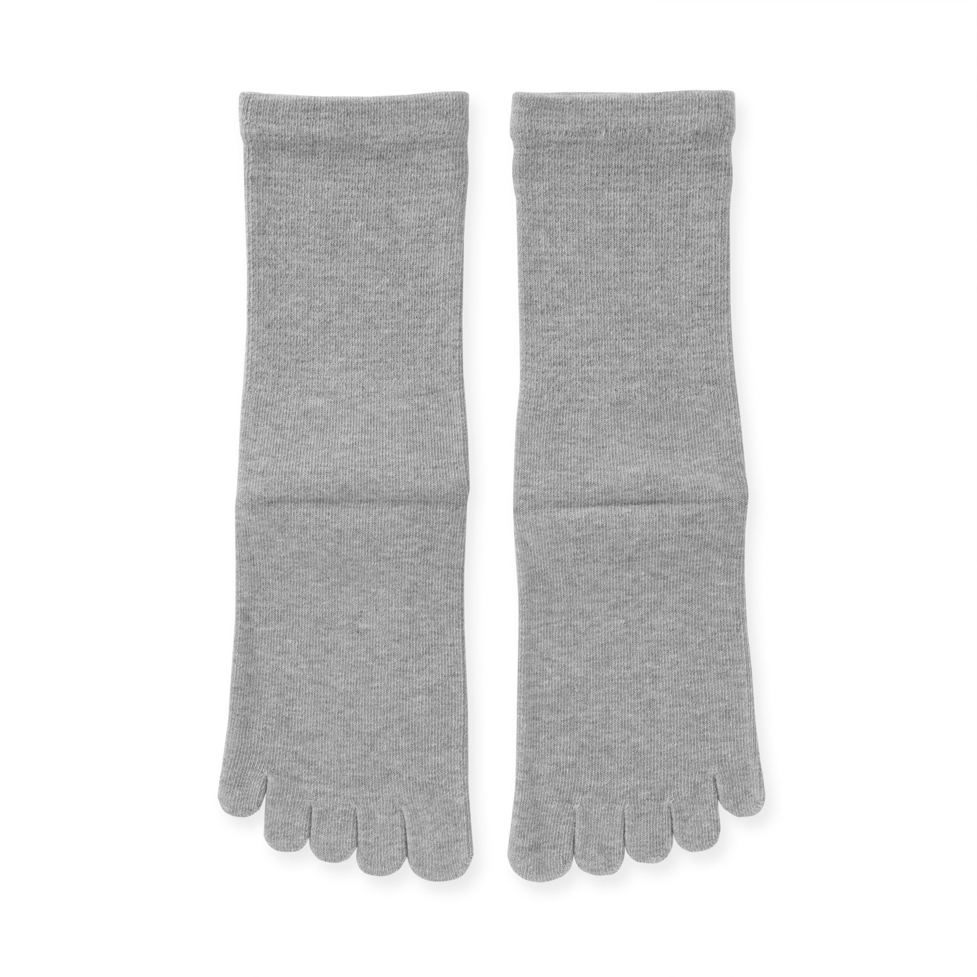 婦人　足なり直角　５本指靴下　※再生コットン