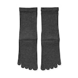 婦人　足なり直角　５本指靴下　※再生コットン