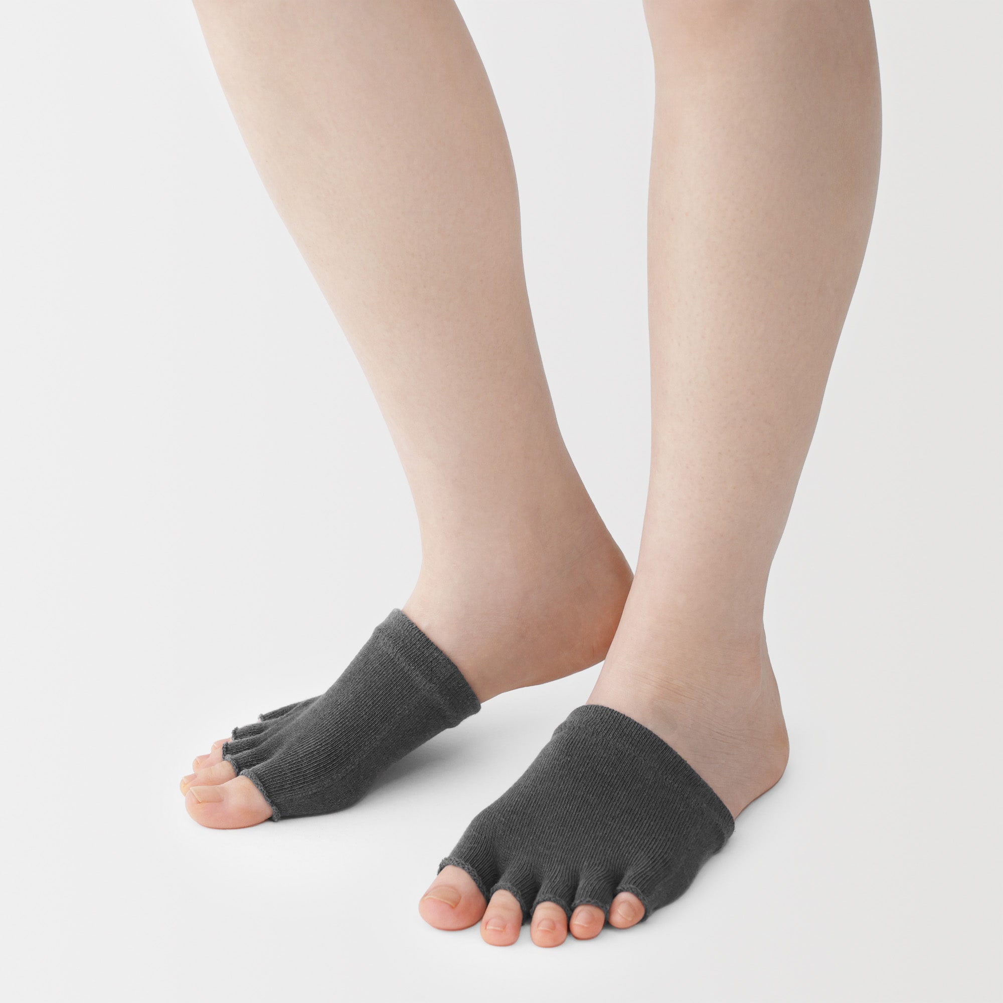 さらっと綿　５本指　パーツソックス