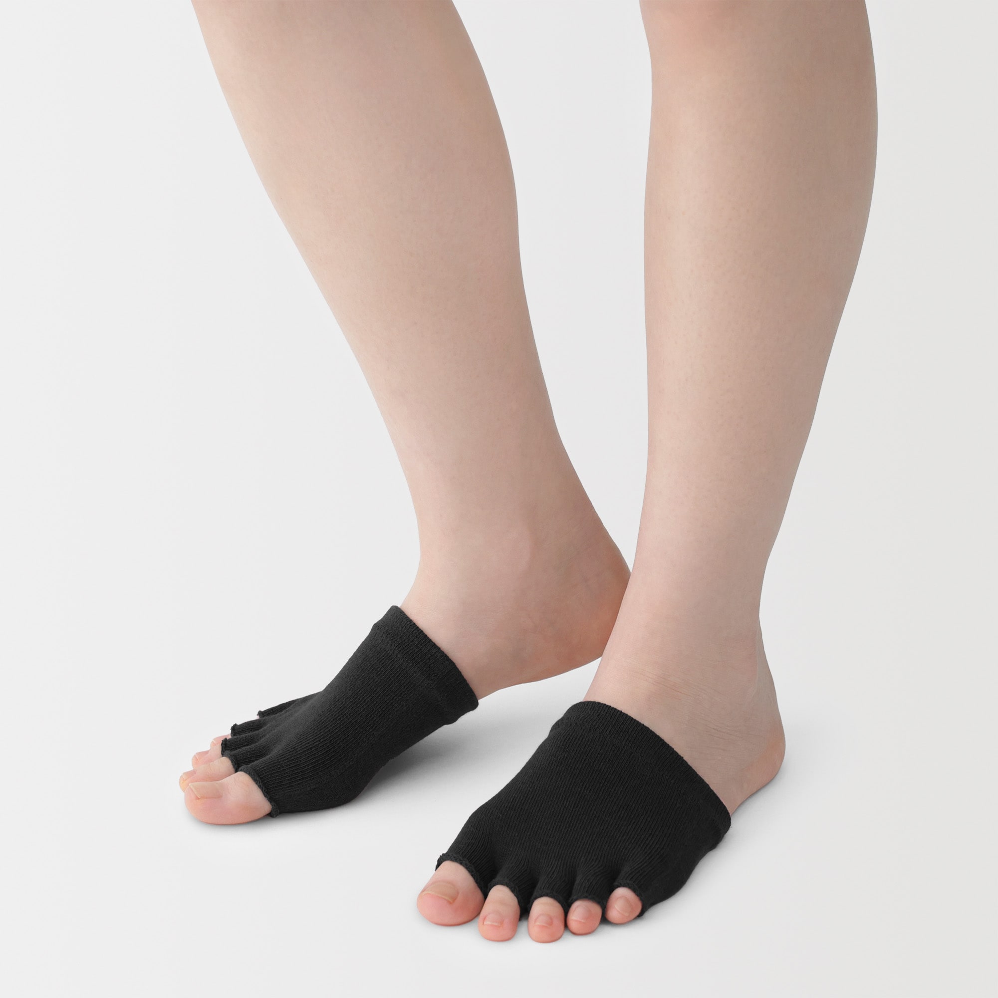 さらっと綿　５本指　パーツソックス
