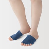 さらっと綿　５本指　パーツソックス